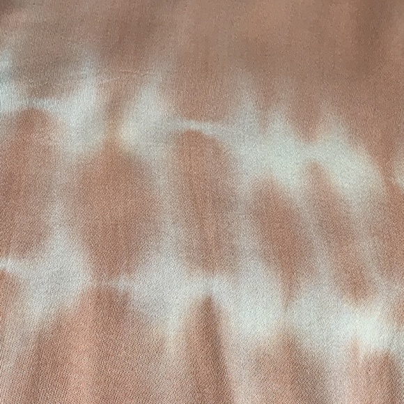 Allison Joy Deep V Tie Dye Tank Frayed Hem NWOT - Picture 5 of 5